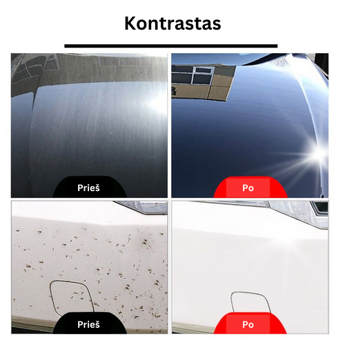 3 vienā auto pārklājuma aerosols