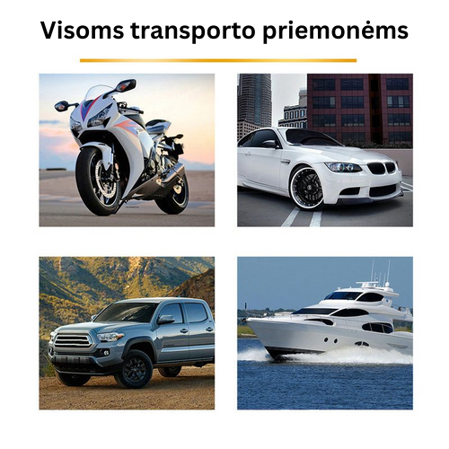 3 in 1 automobilių dangos purškiklis