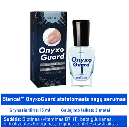 OnyxoGuard™ Atstatomasis Nagų Serumas | Atstato, Stiprina Ir Skatina Augimą